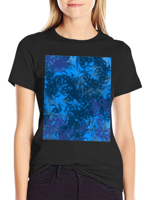 Abstract Swirl T-Shirt - Modern Graphic Tee