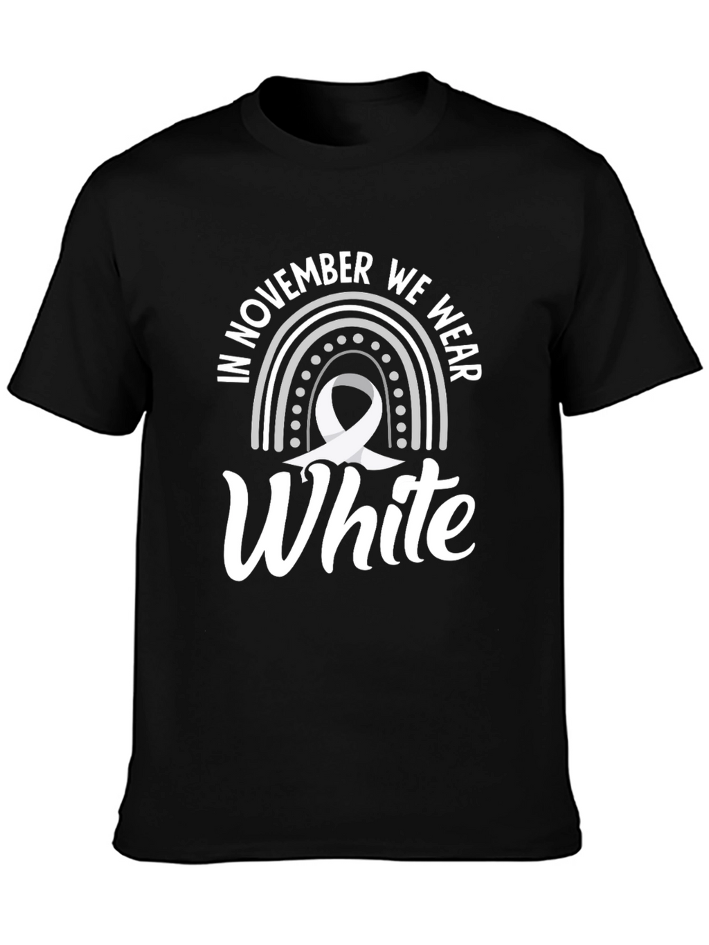 November White Awareness T-Shirt