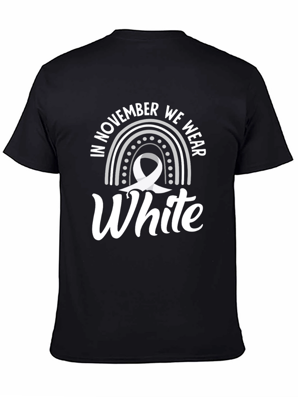 November White Awareness T-Shirt