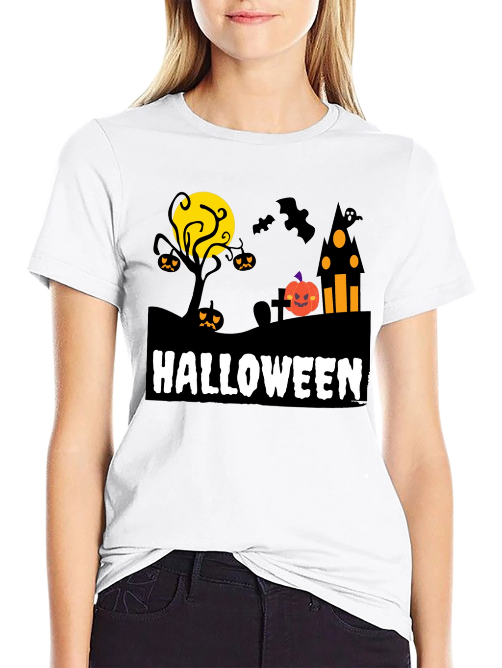 Halloween Themed Graphic Tee