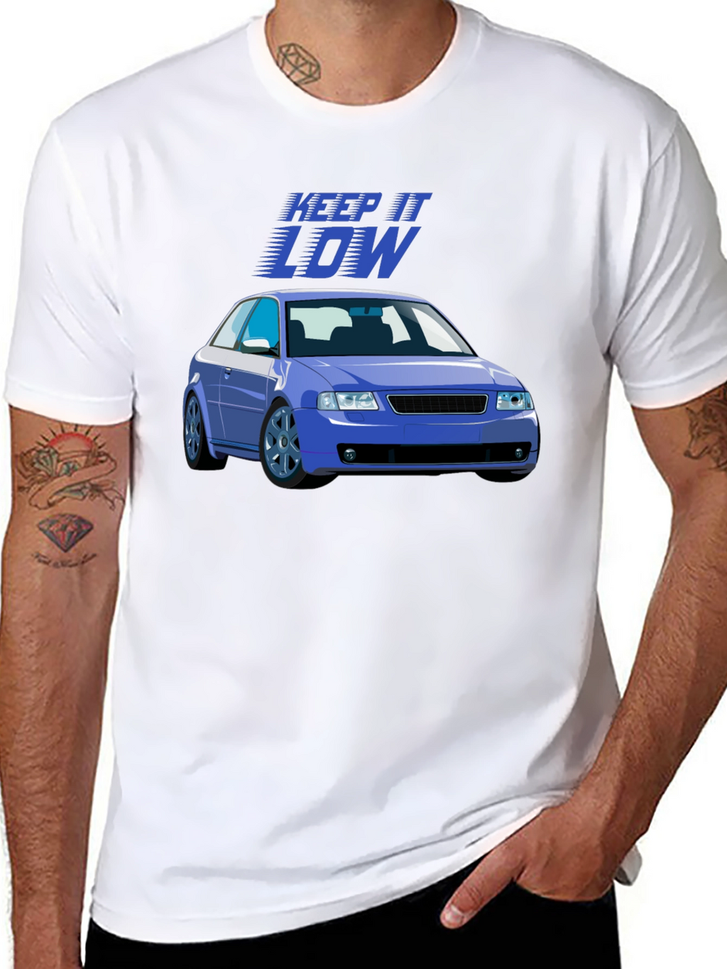 Keep It Low Car Graphic T-Shirt