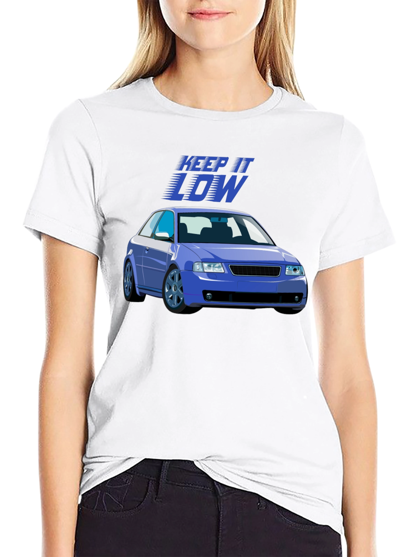Keep It Low Car Graphic T-Shirt