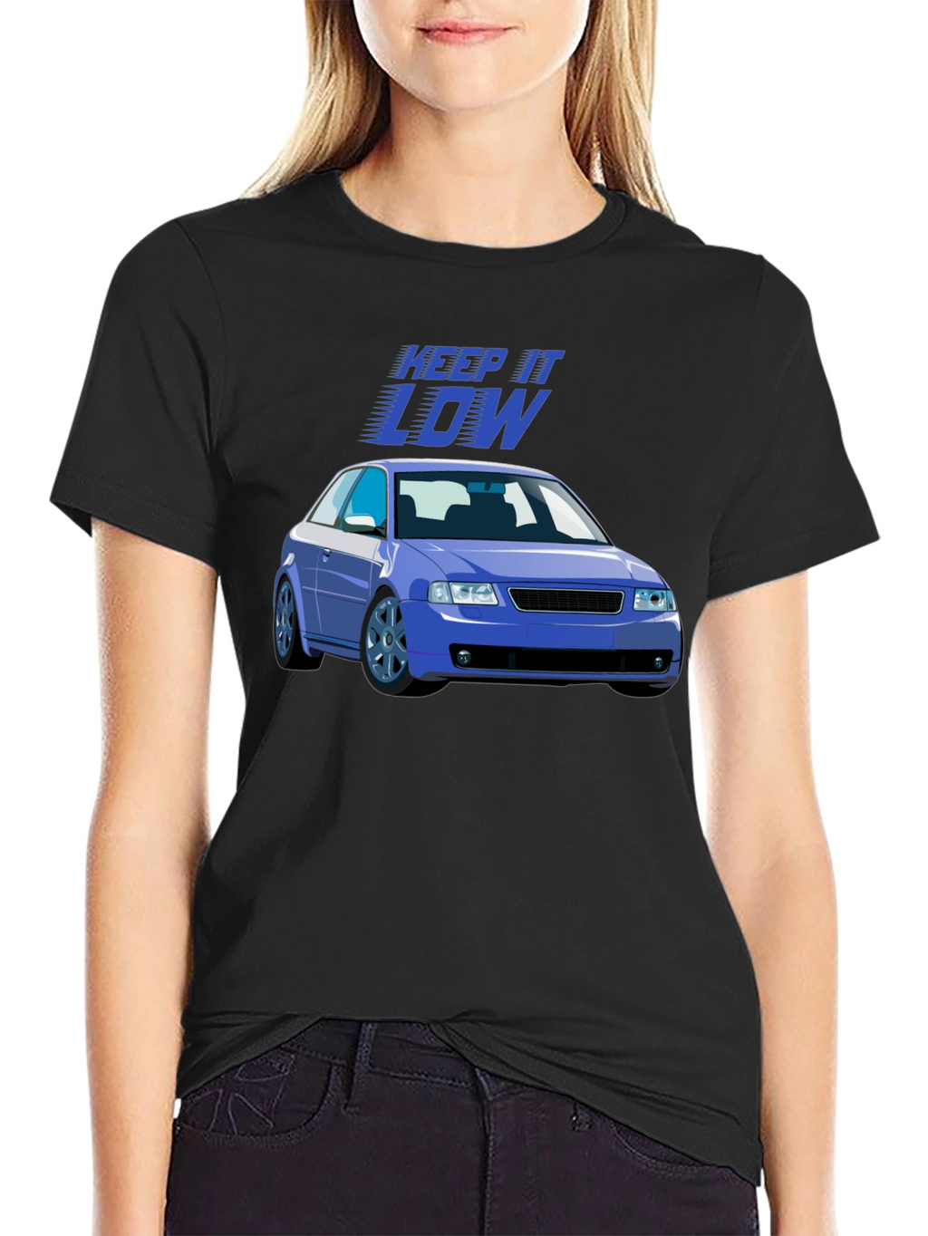 Keep It Low Car Graphic T-Shirt