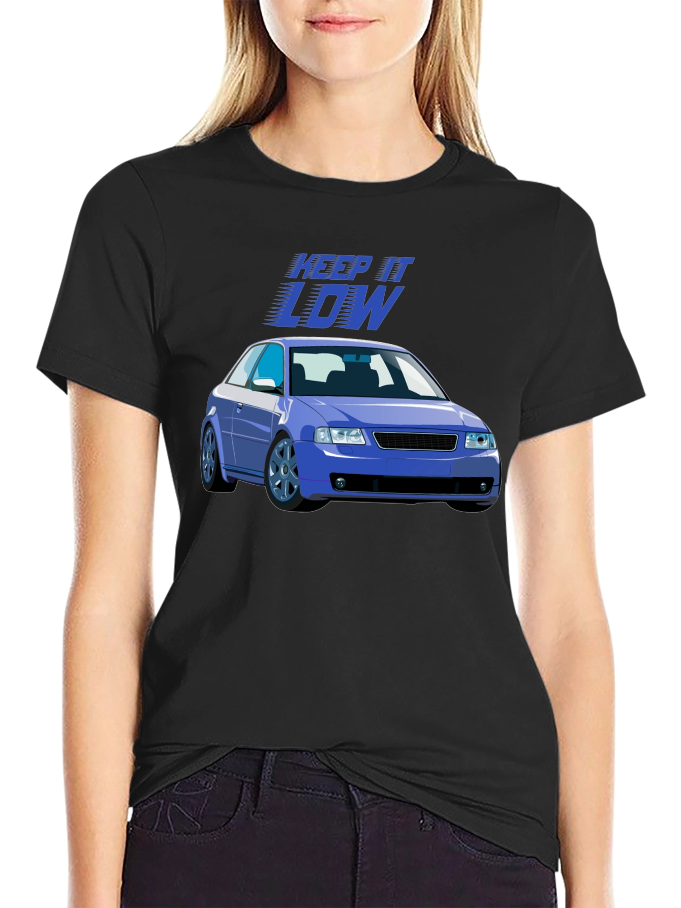 Keep It Low Car Graphic T-Shirt