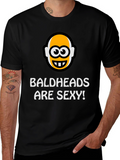 Baldheads Are Sexy! Graphic Tee - Bold Statement T-Shirt