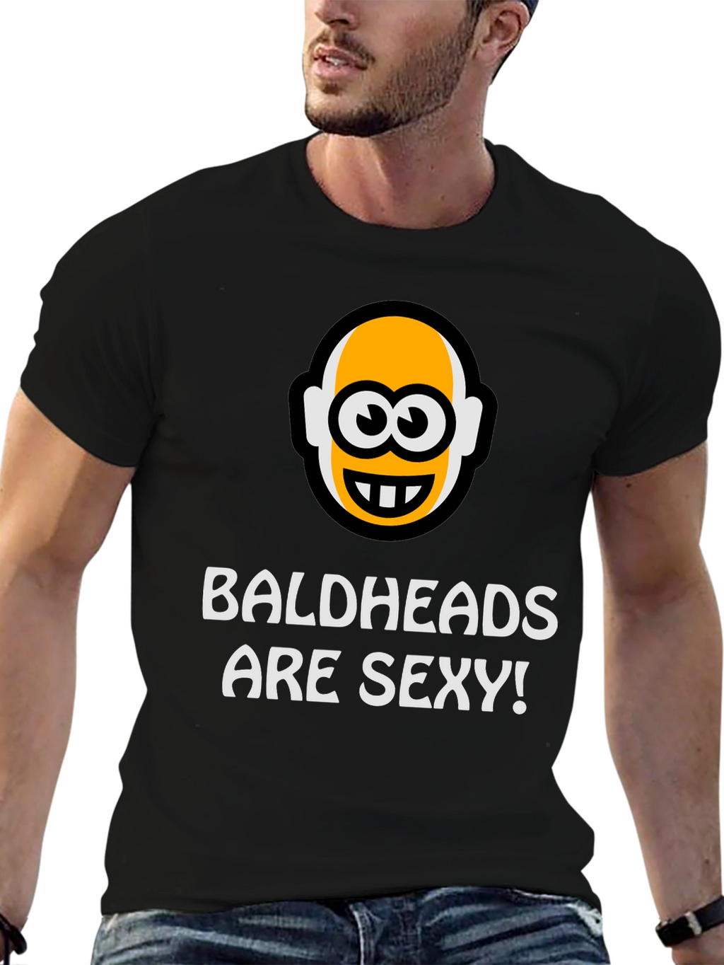 Baldheads Are Sexy! Graphic Tee - Bold Statement T-Shirt