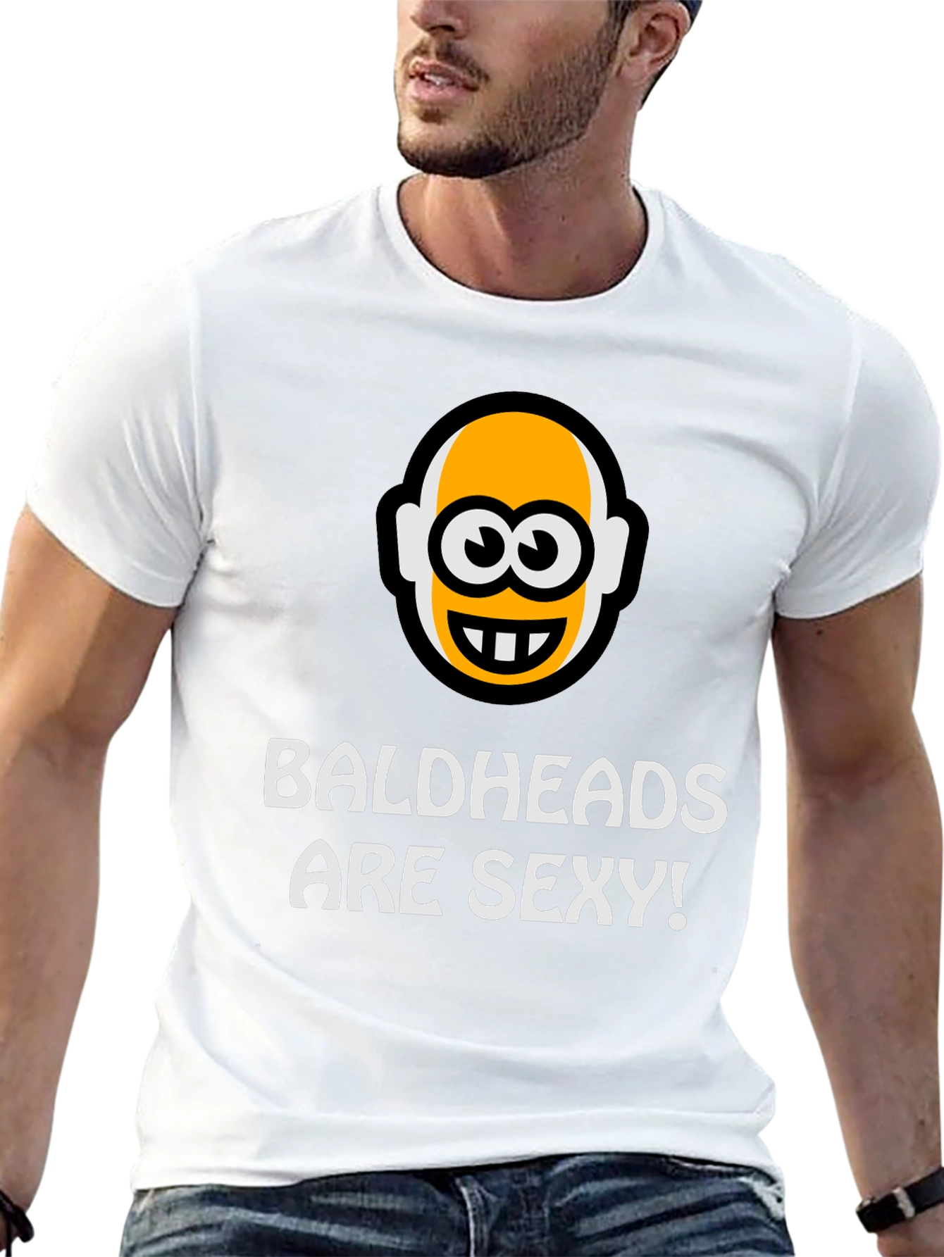 Baldheads Are Sexy! Graphic Tee - Bold Statement T-Shirt