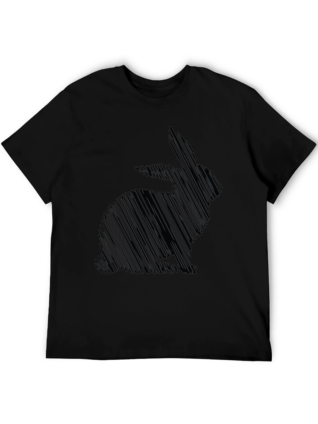 Black Rabbit Sketch Graphic Tee
