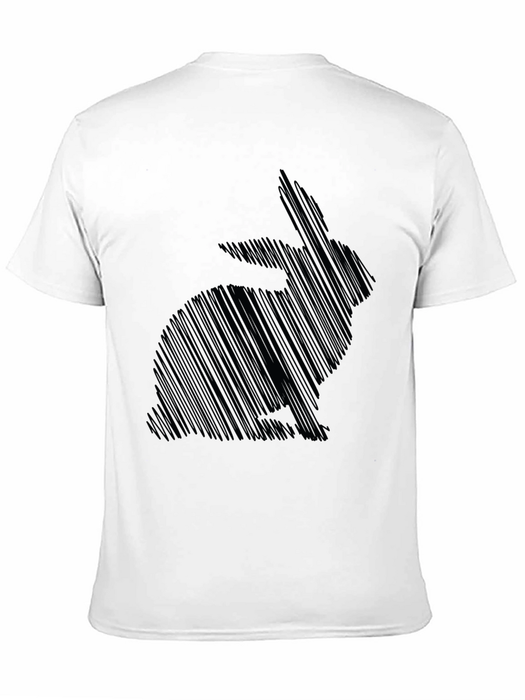 Black Rabbit Sketch Graphic Tee
