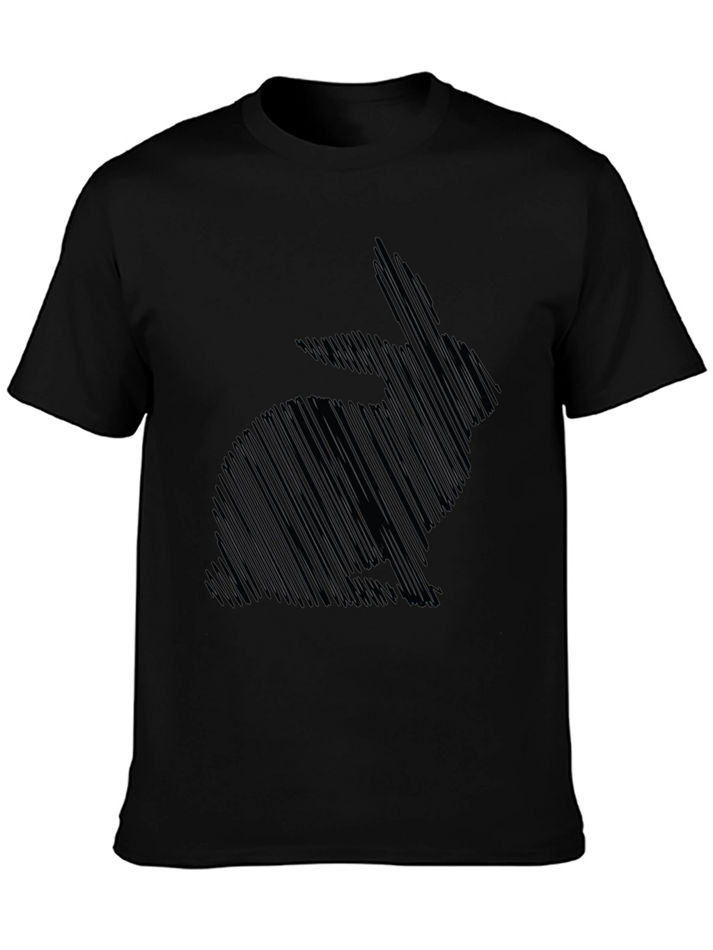 Black Rabbit Sketch Graphic Tee