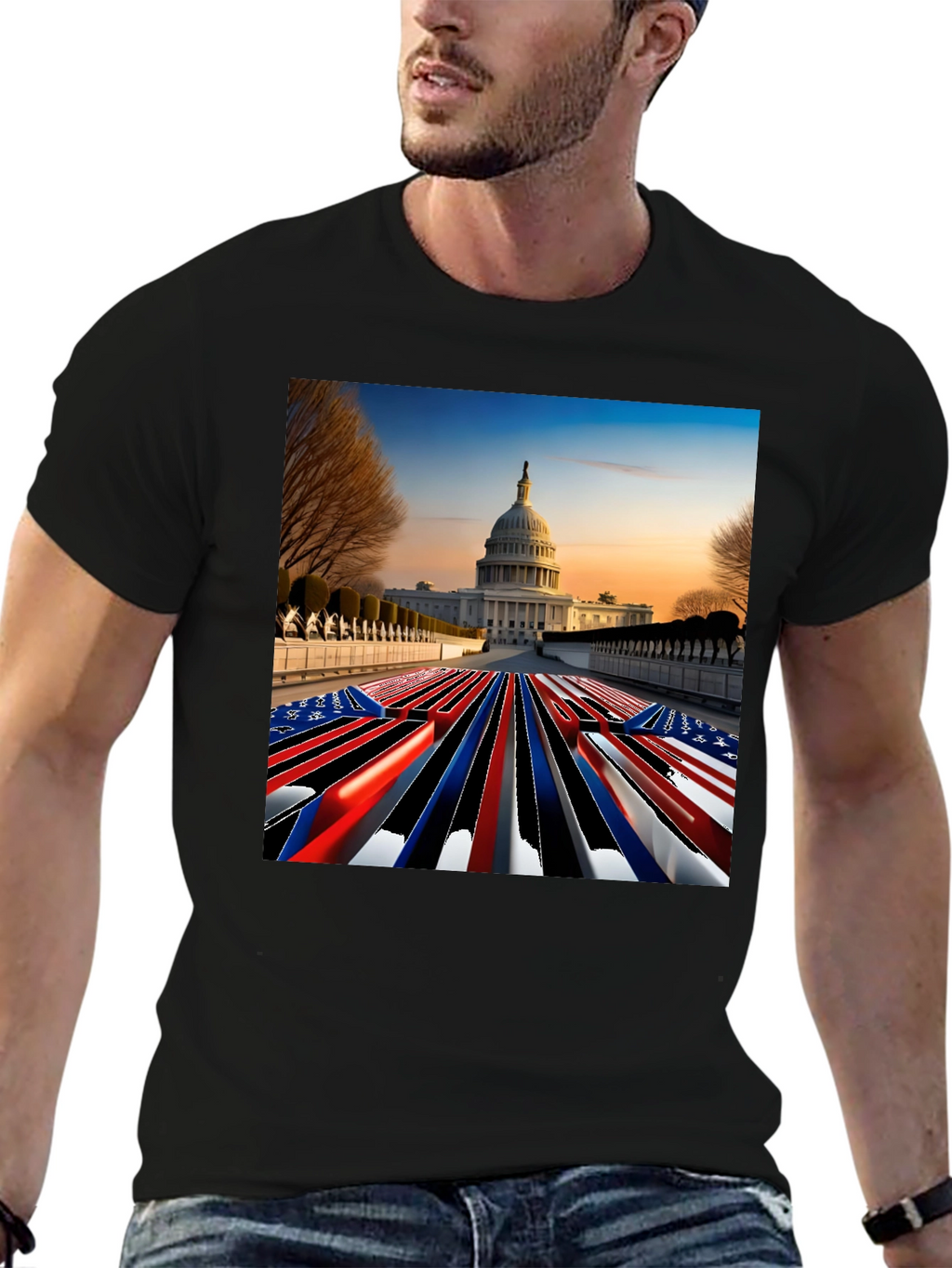 Capitol USA Patriotic T-Shirt