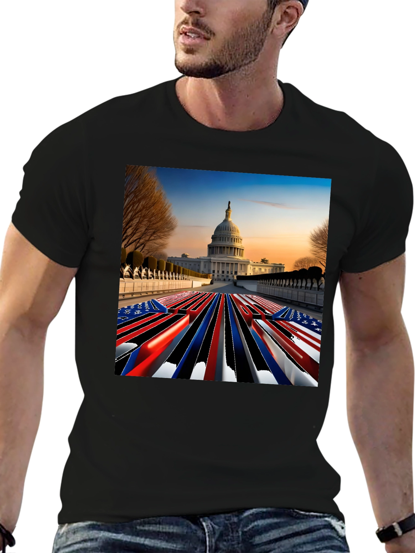Capitol USA Patriotic T-Shirt