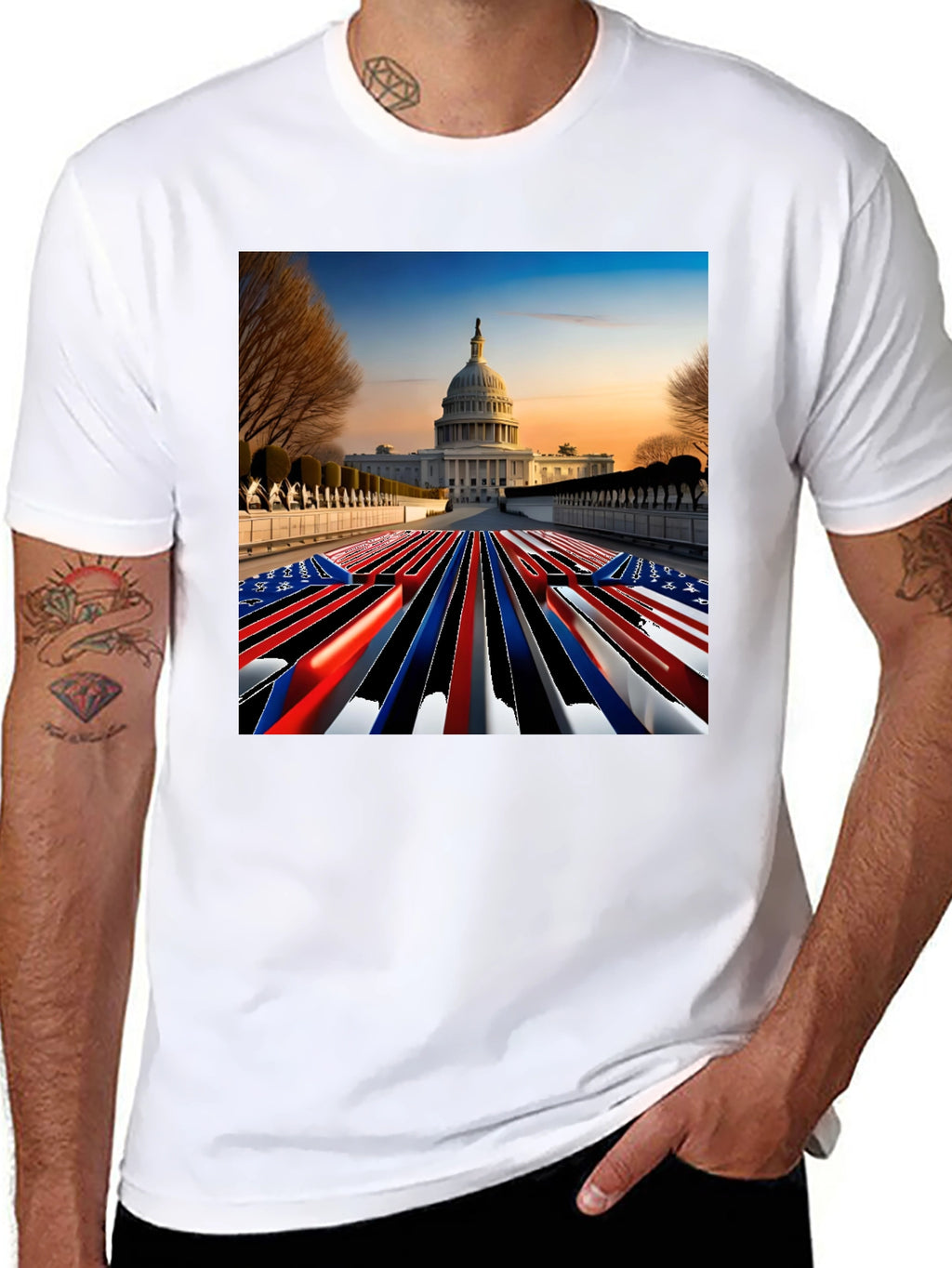 Capitol USA Patriotic T-Shirt