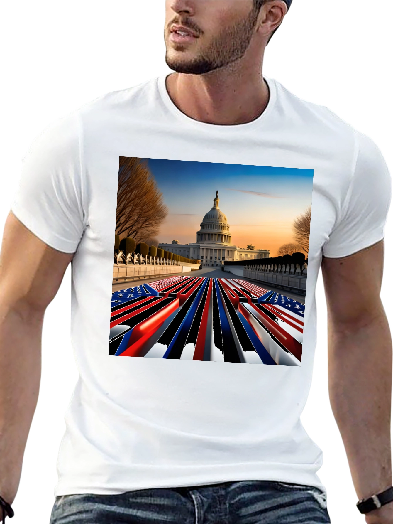 Capitol USA Patriotic T-Shirt