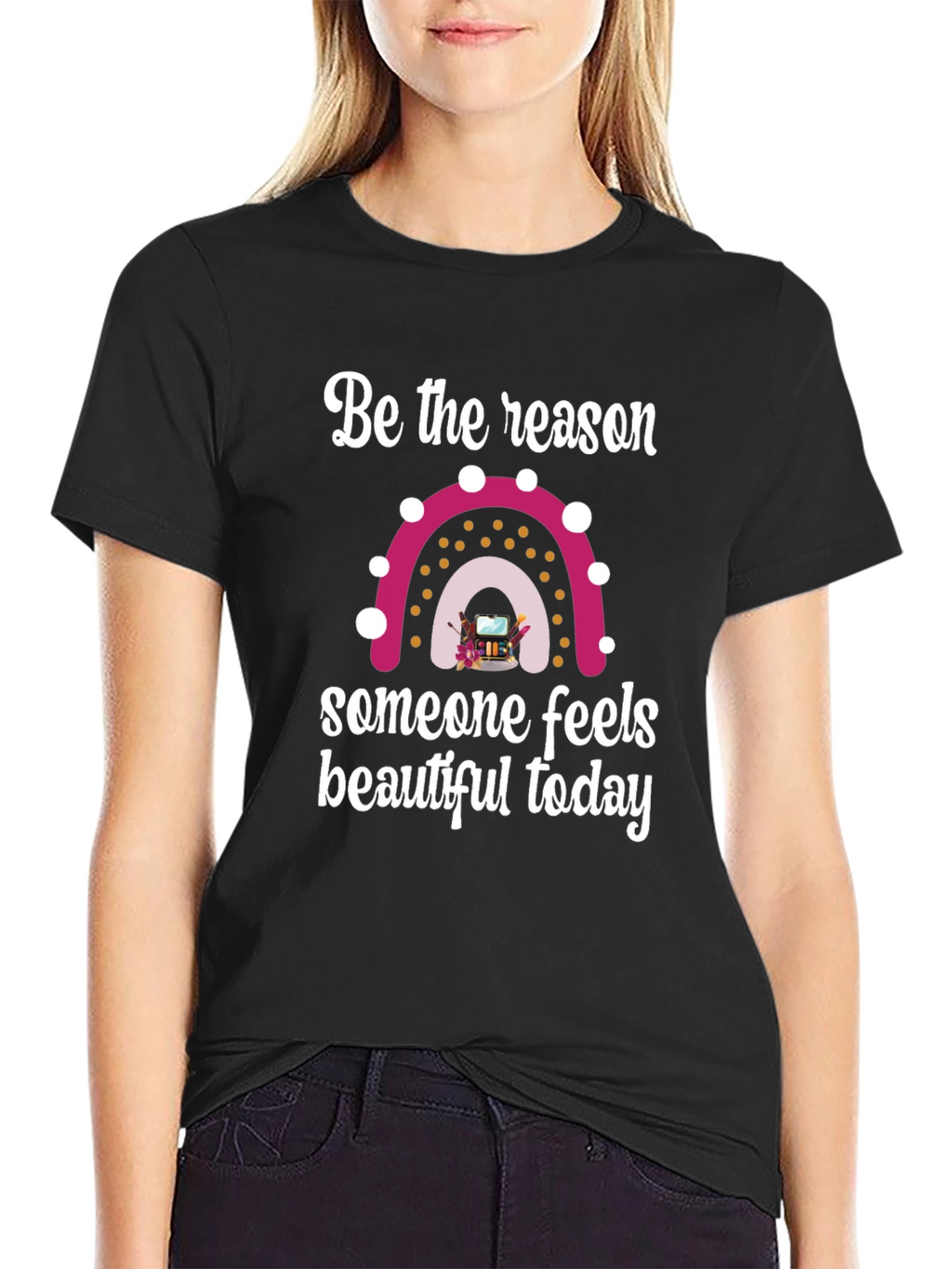 Be The Reason Rainbow Graphic Tee