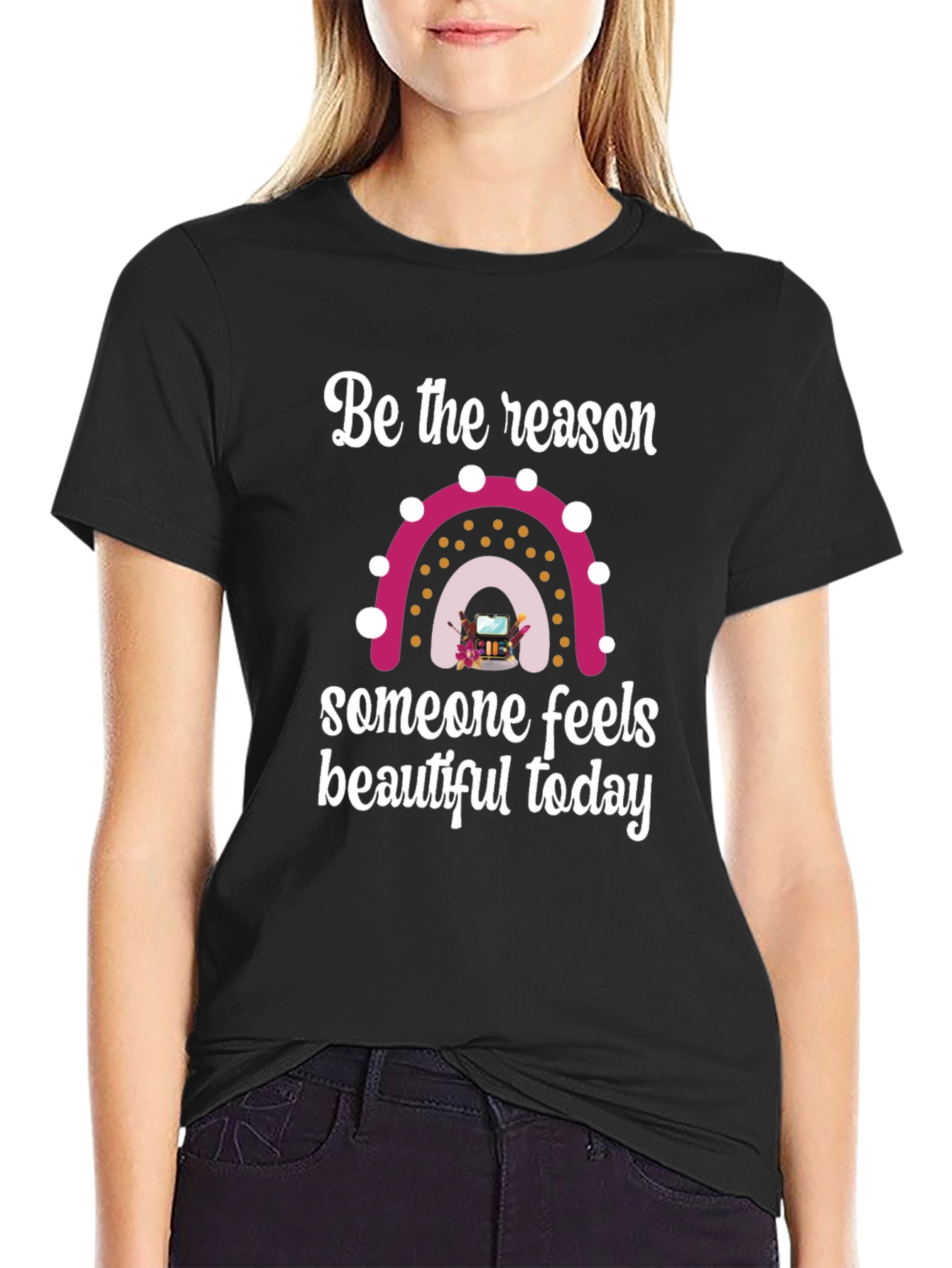 Be The Reason Rainbow Graphic Tee