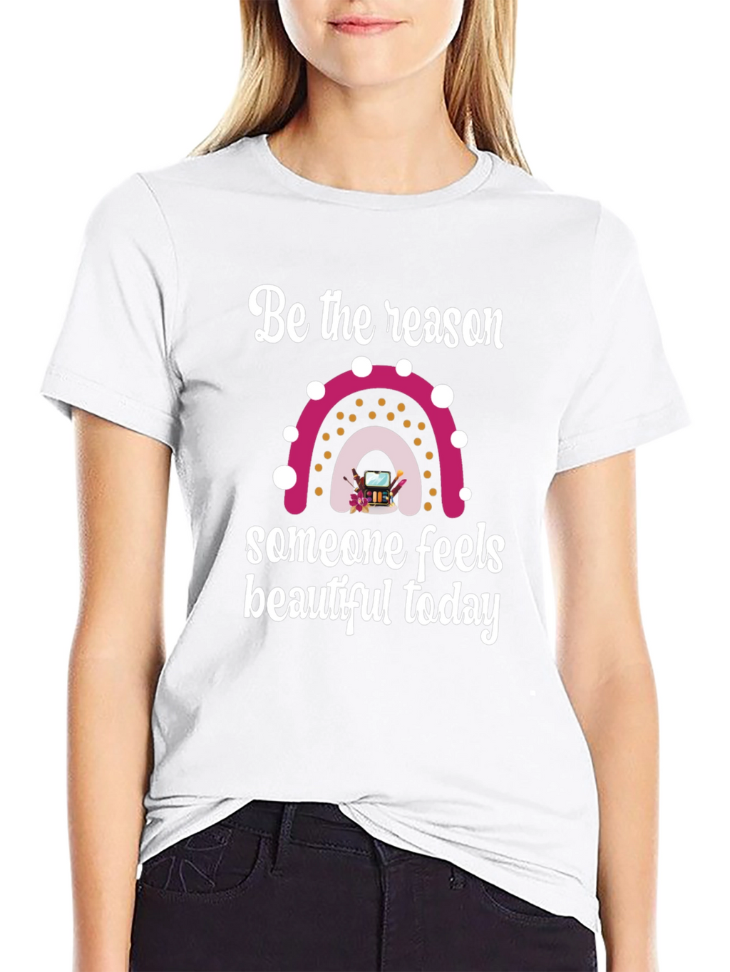 Be The Reason Rainbow Graphic Tee