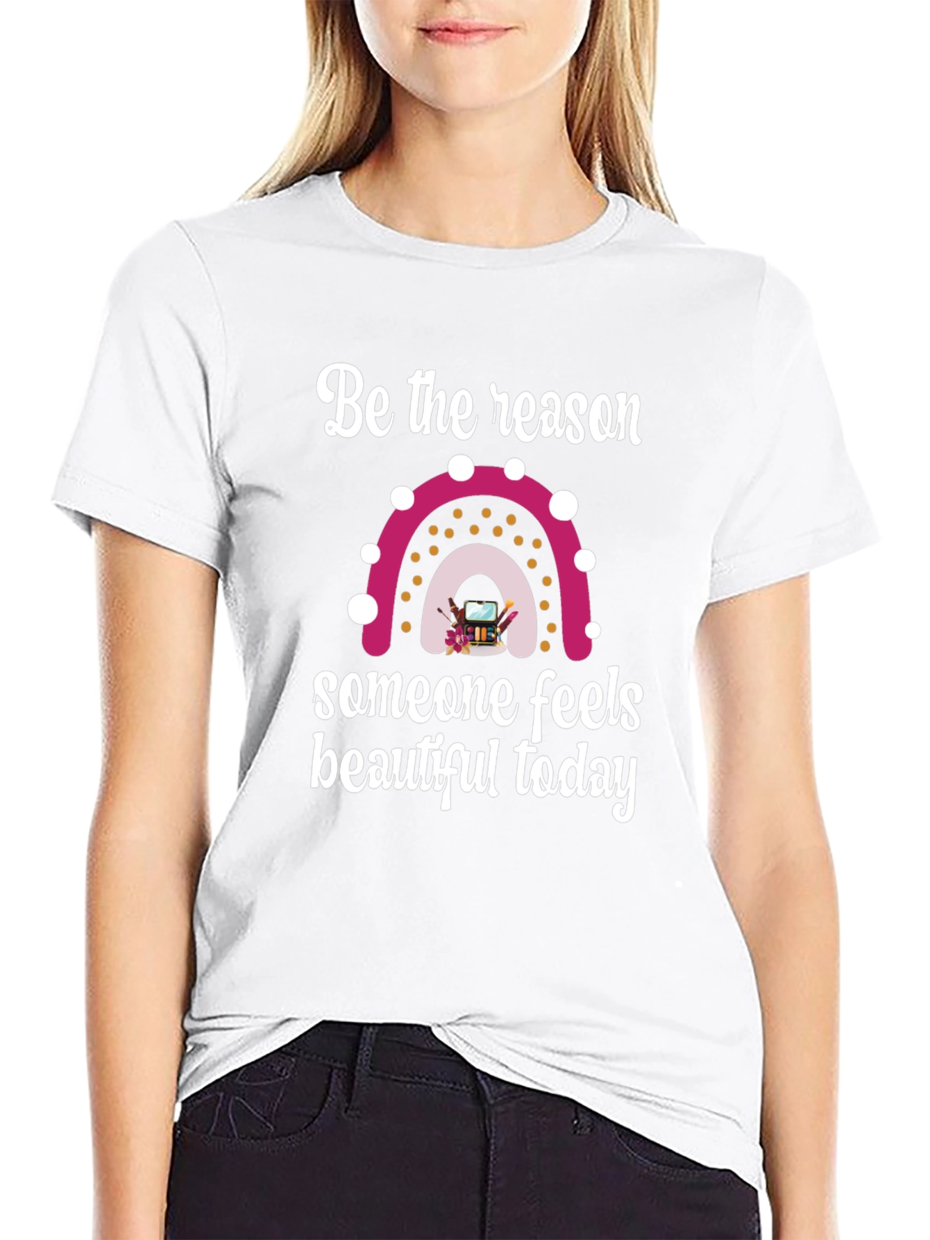 Be The Reason Rainbow Graphic Tee