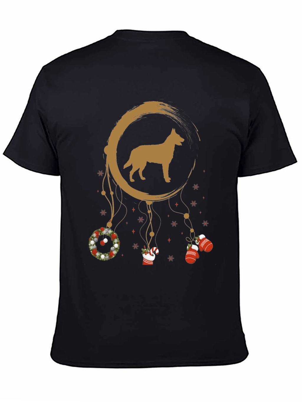 Festive Dog Dreamcatcher Tee