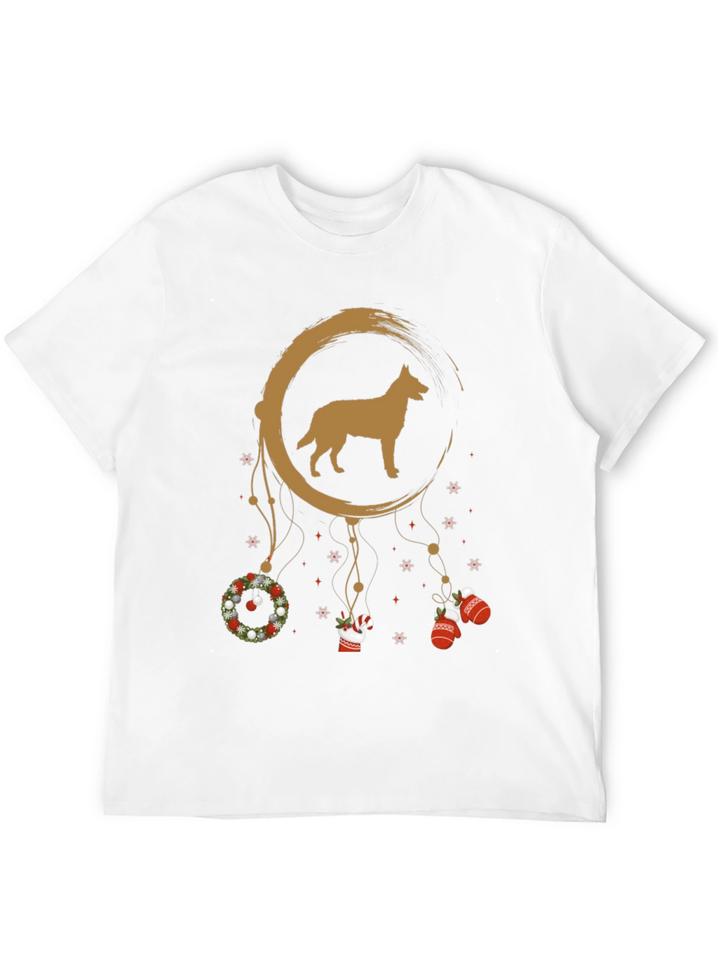 Festive Dog Dreamcatcher Tee