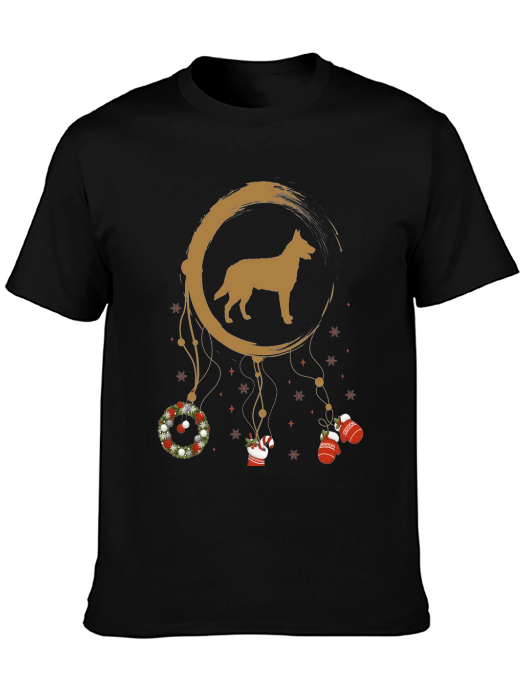 Festive Dog Dreamcatcher Tee