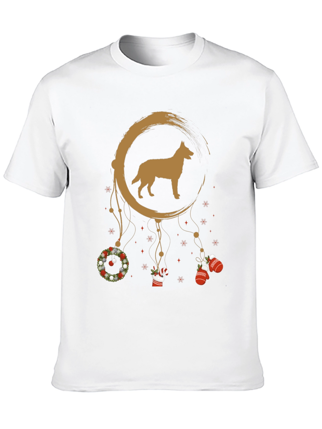 Festive Dog Dreamcatcher Tee