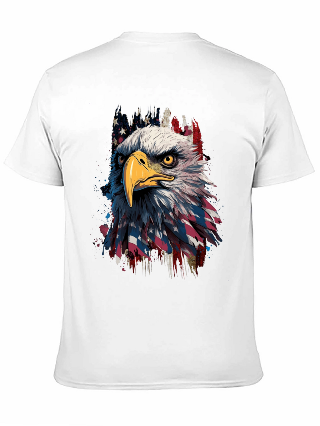 Eagle Flag Graphic Tee - Patriotic Menswear