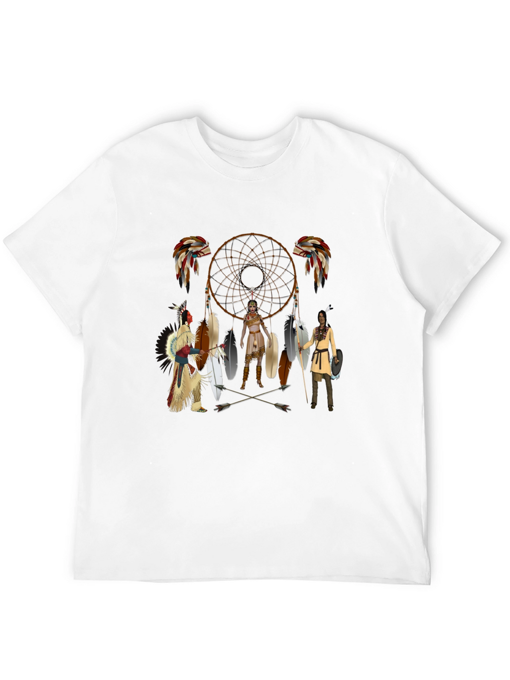 Native American Dream Catcher Graphic T-Shirt