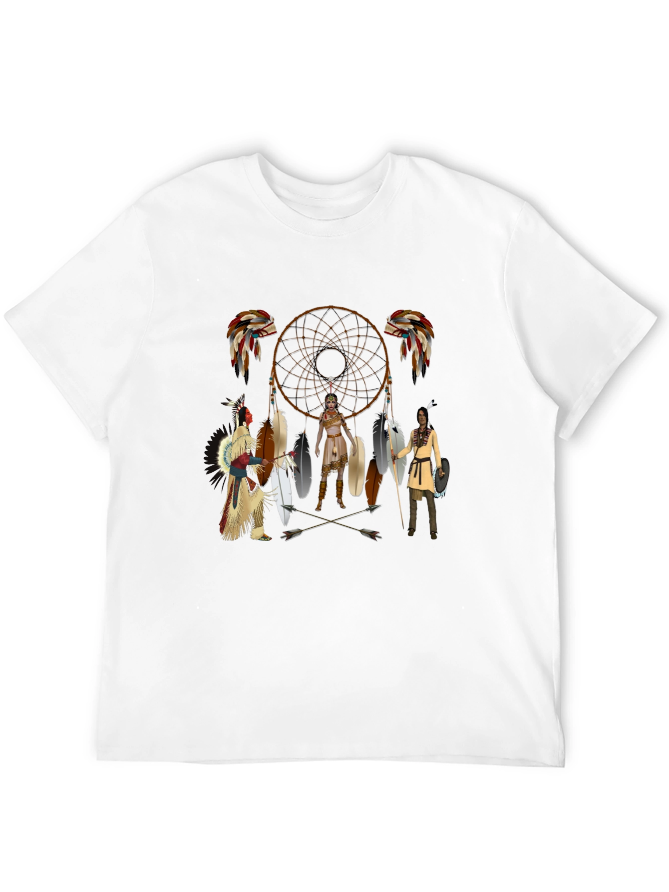 Native American Dream Catcher Graphic T-Shirt