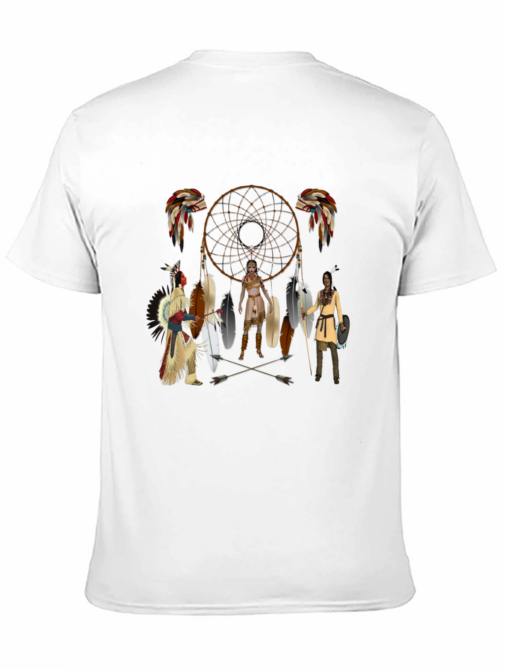 Native American Dream Catcher Graphic T-Shirt