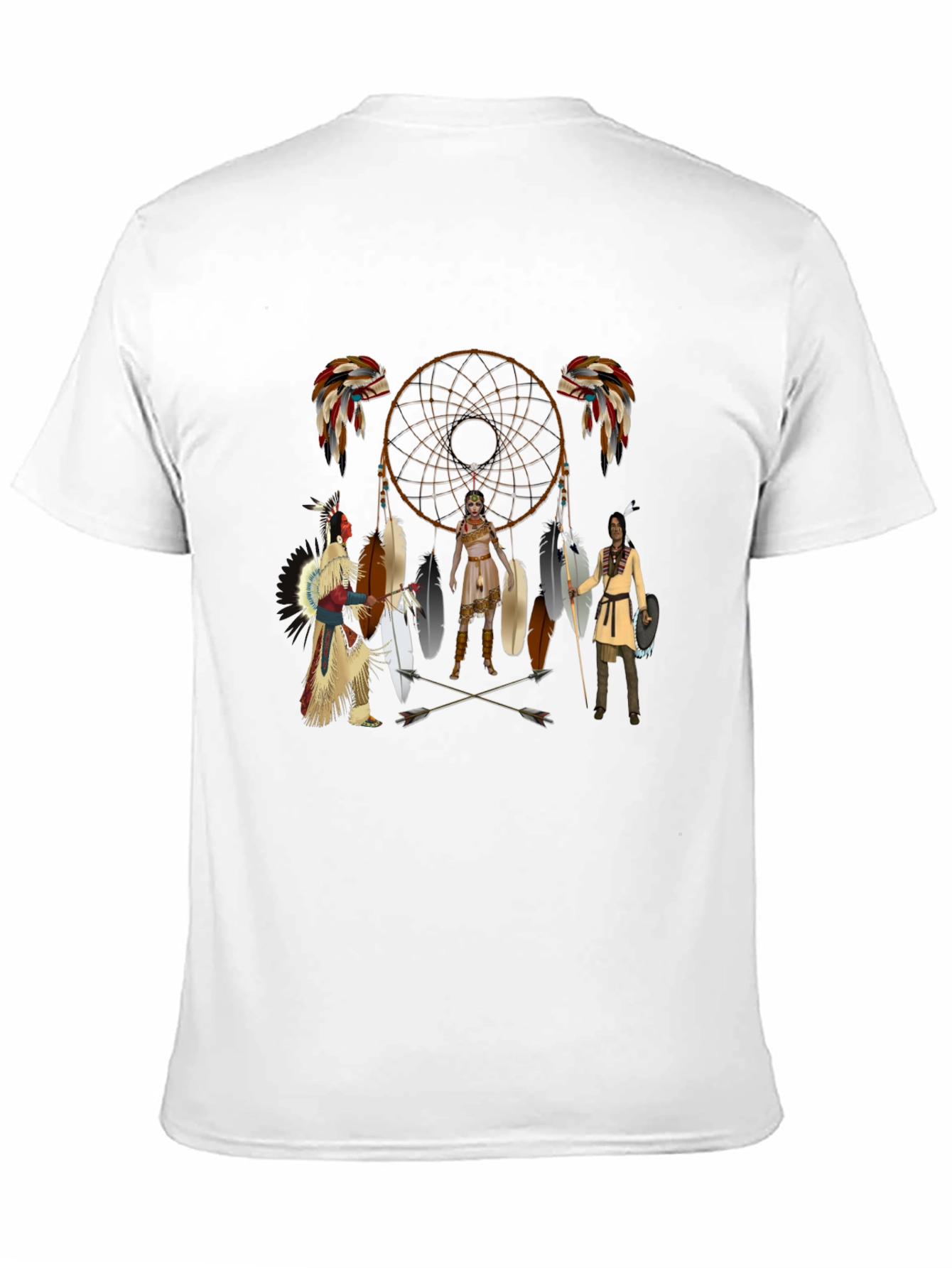 Native American Dream Catcher Graphic T-Shirt