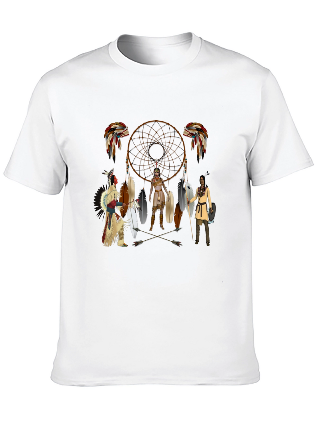 Native American Dream Catcher Graphic T-Shirt