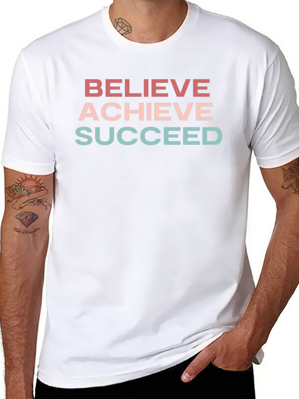 Believe Achieve Succeed T-Shirt