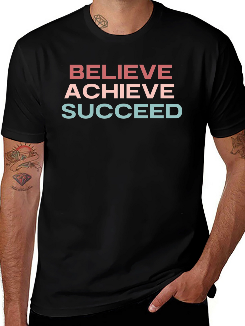 Believe Achieve Succeed T-Shirt