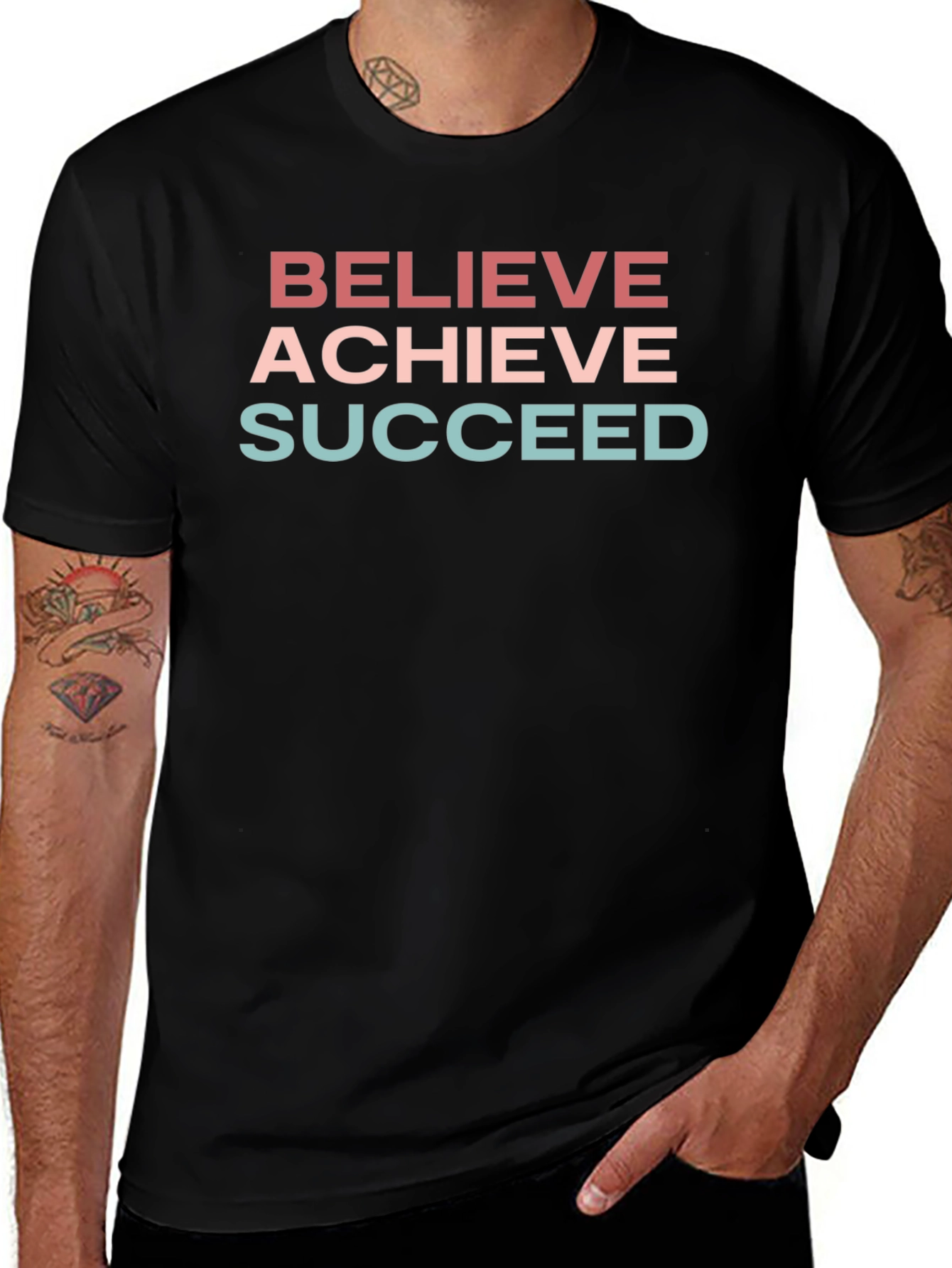 Believe Achieve Succeed T-Shirt