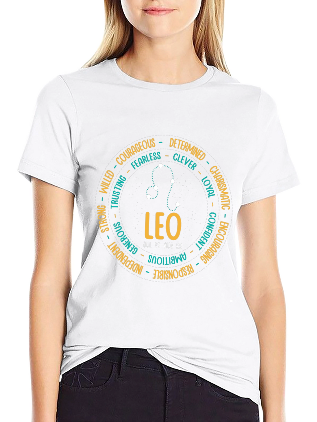 Leo Zodiac Sign T-Shirt