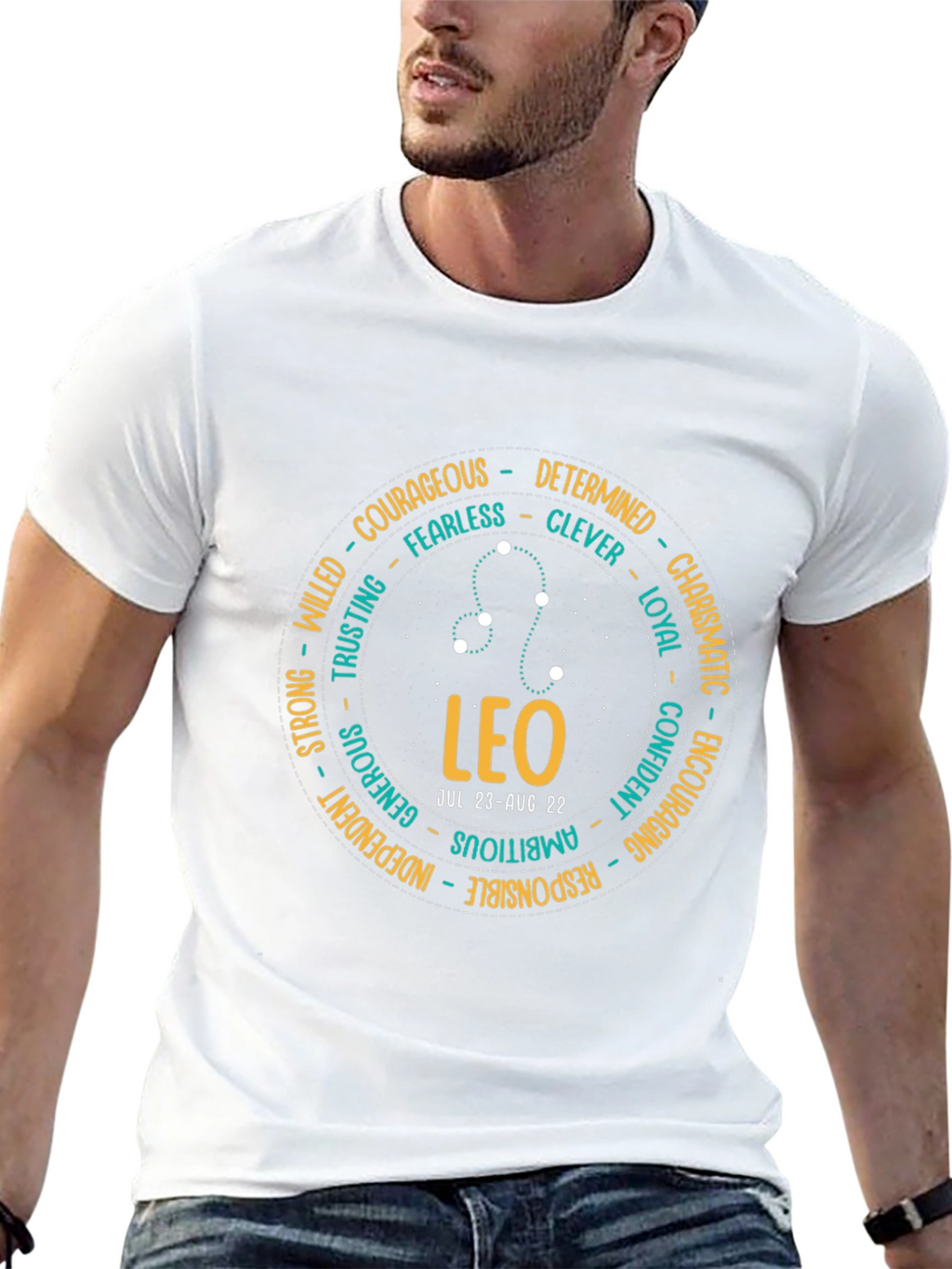 Leo Zodiac Sign T-Shirt