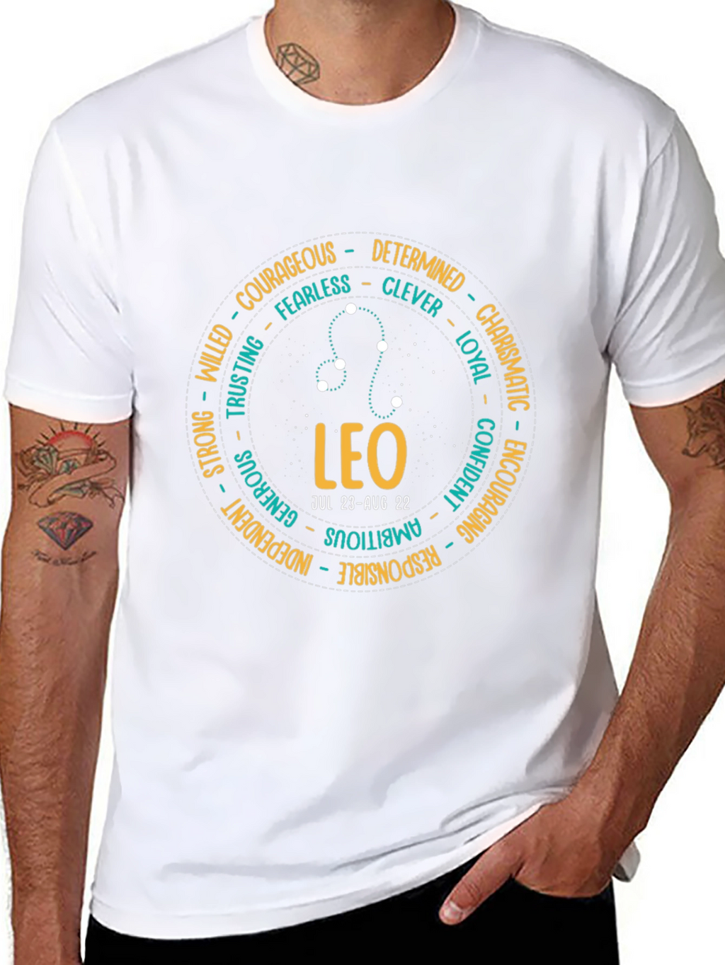 Leo Zodiac Sign T-Shirt