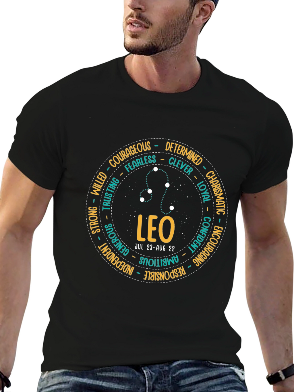 Leo Zodiac Sign T-Shirt