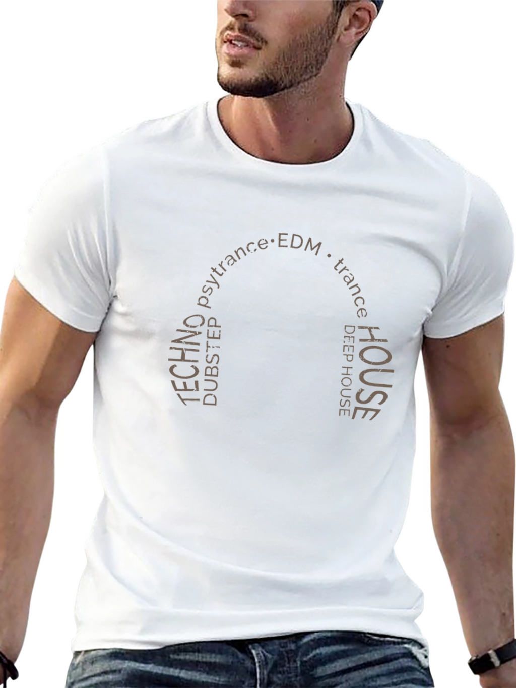 Music Genre Headphone T-Shirt