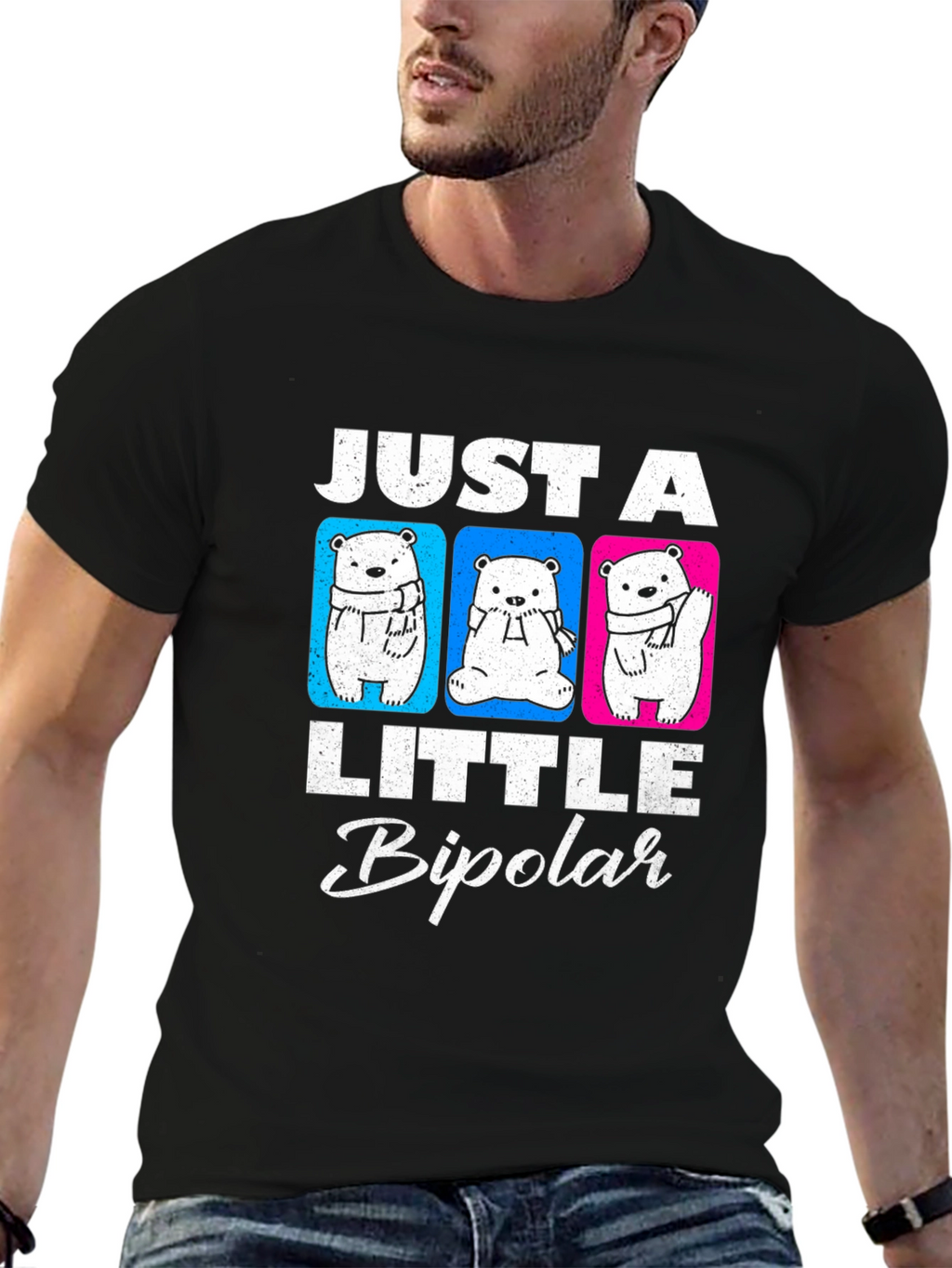 Just A Little Bipolar Graphic T-Shirt