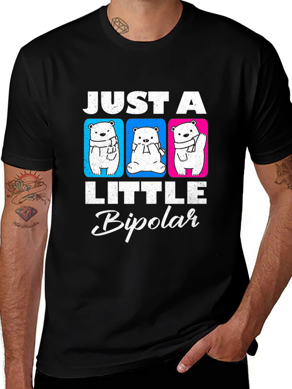 Just A Little Bipolar Graphic T-Shirt