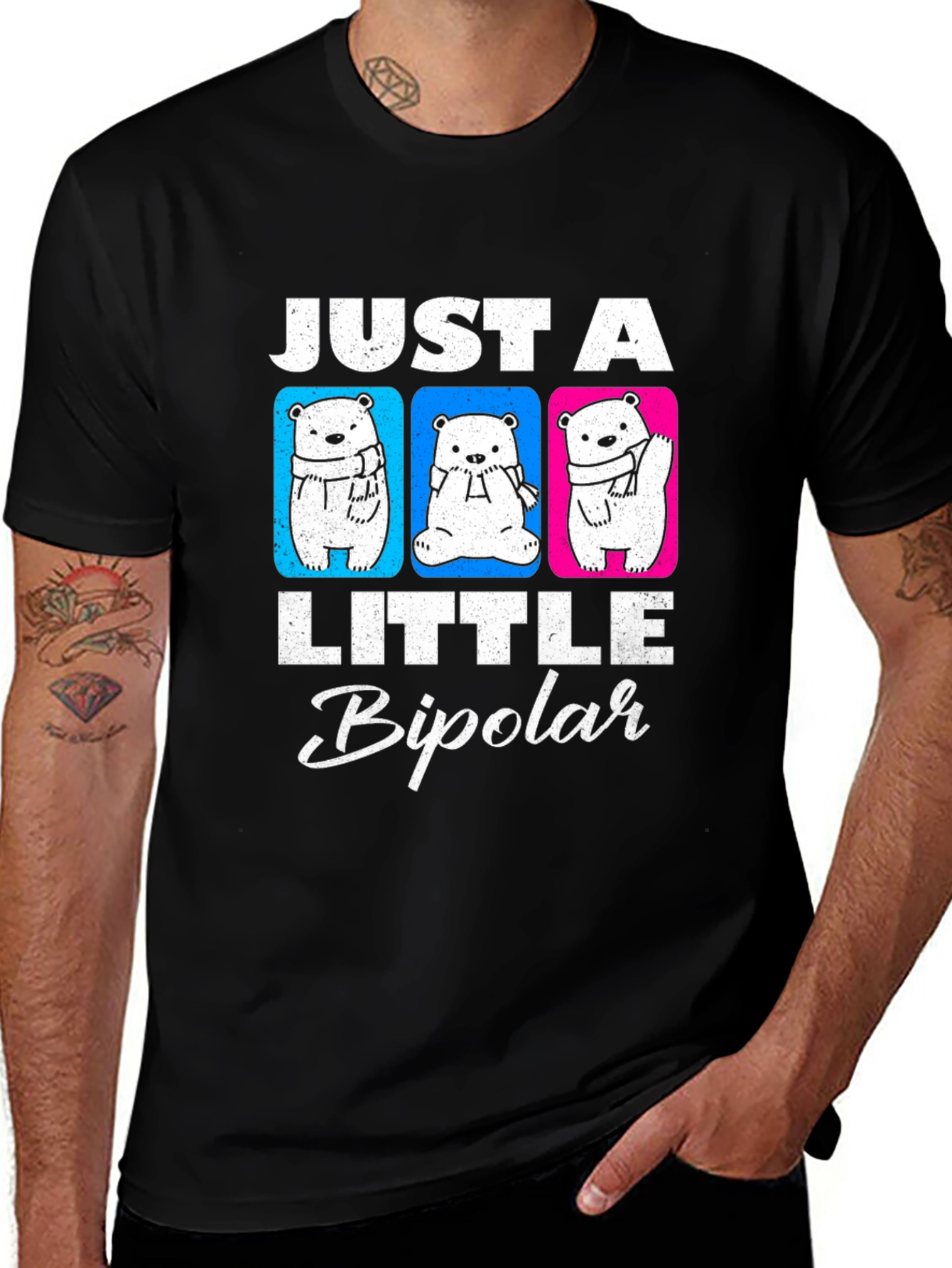 Just A Little Bipolar Graphic T-Shirt