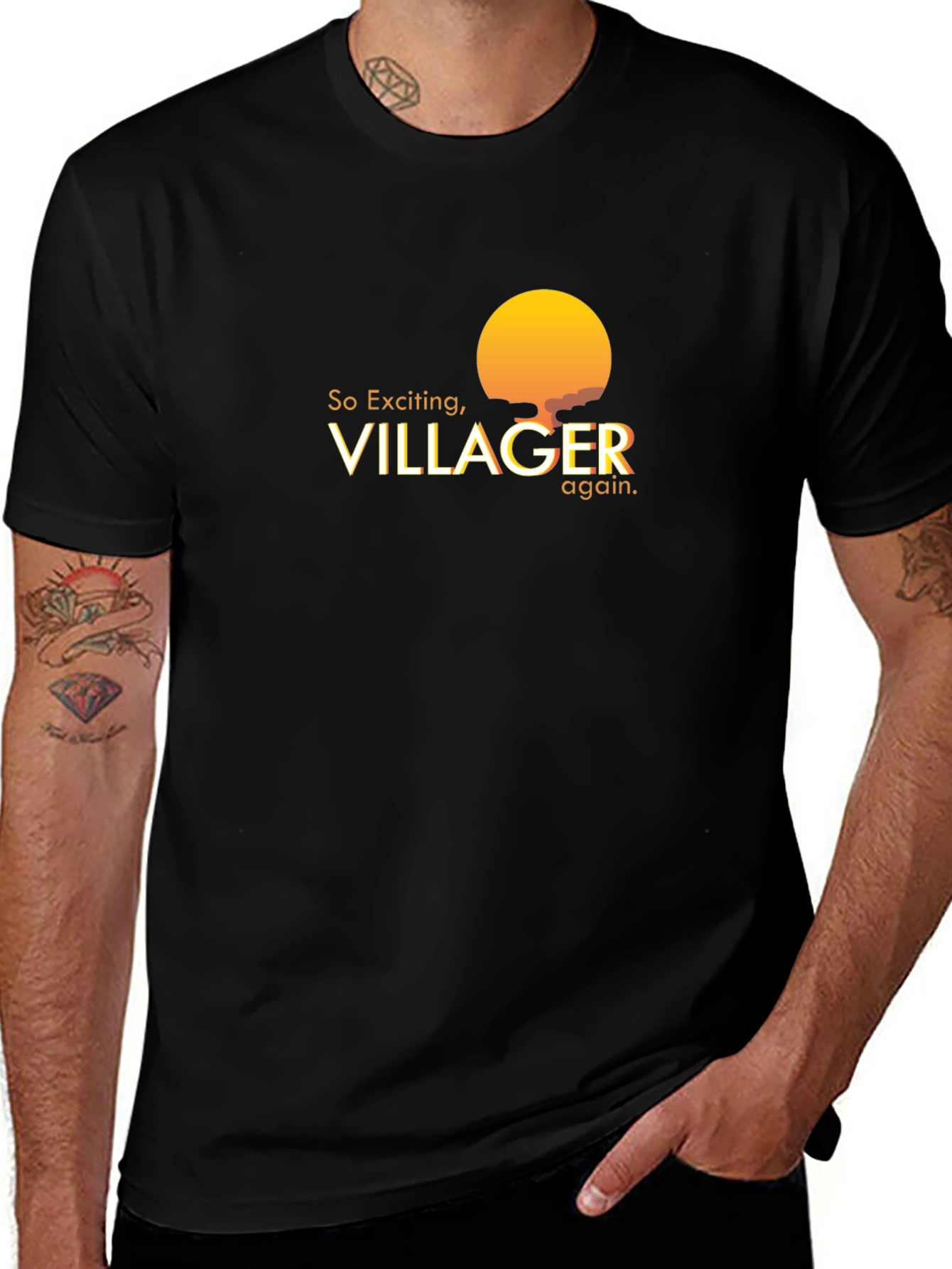 So Exciting Villager T-Shirt
