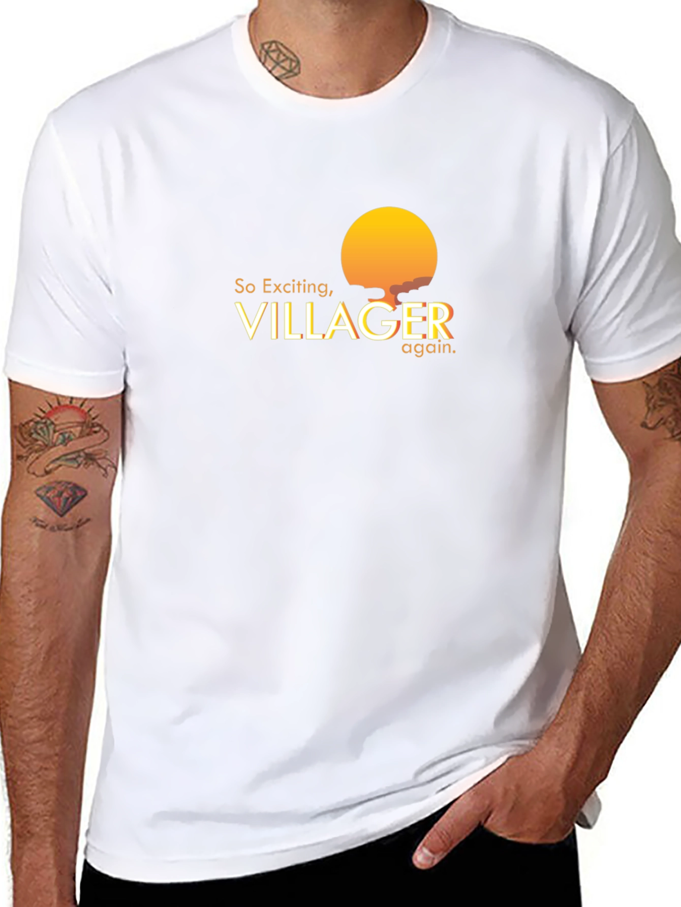 So Exciting Villager T-Shirt