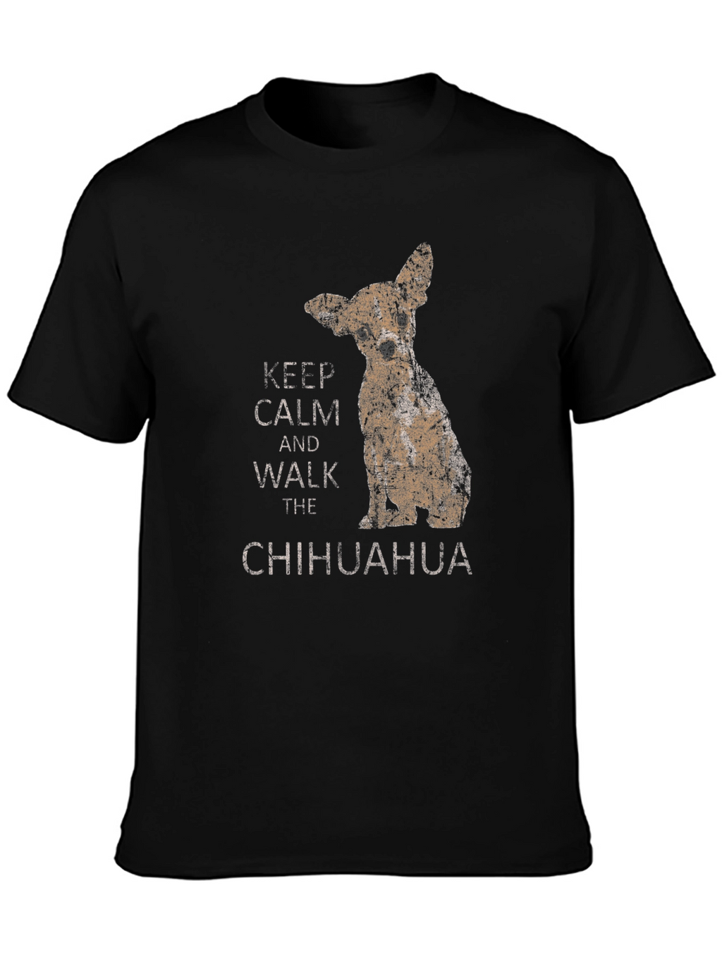 Keep Calm Chihuahua Graphic Tee