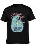 Feel The Music Graphic T-Shirt