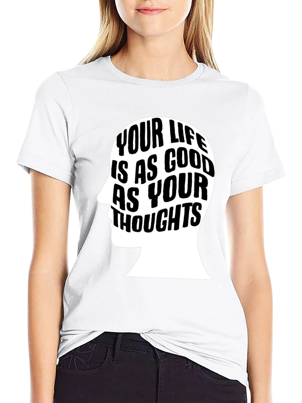 Motivational Your Life T-Shirt - Black