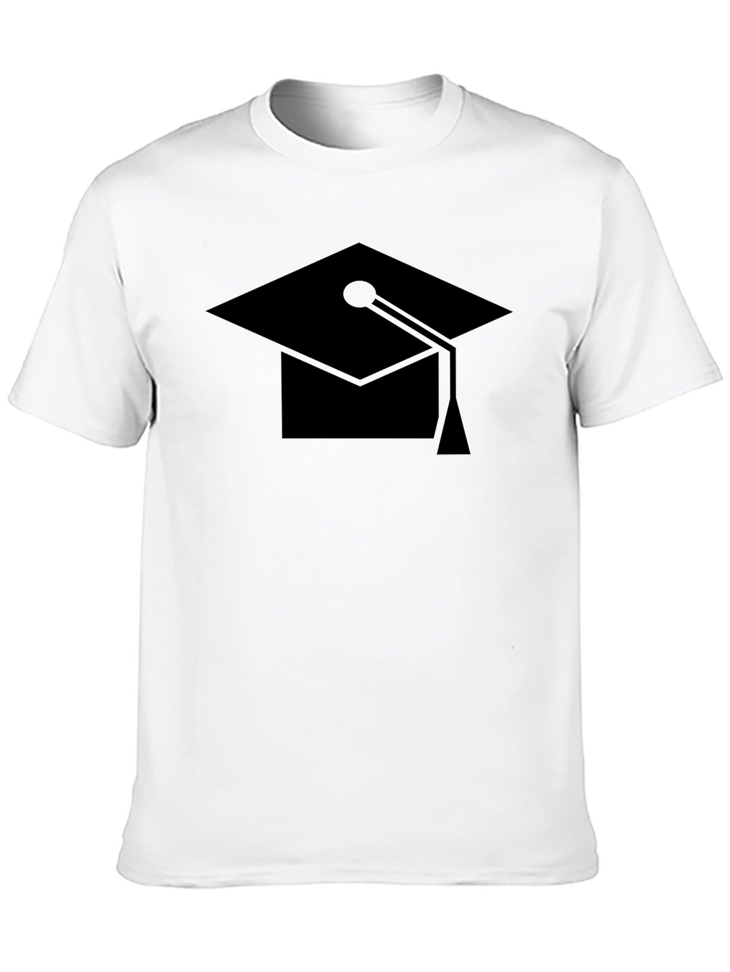 Graduation Cap Black T-Shirt
