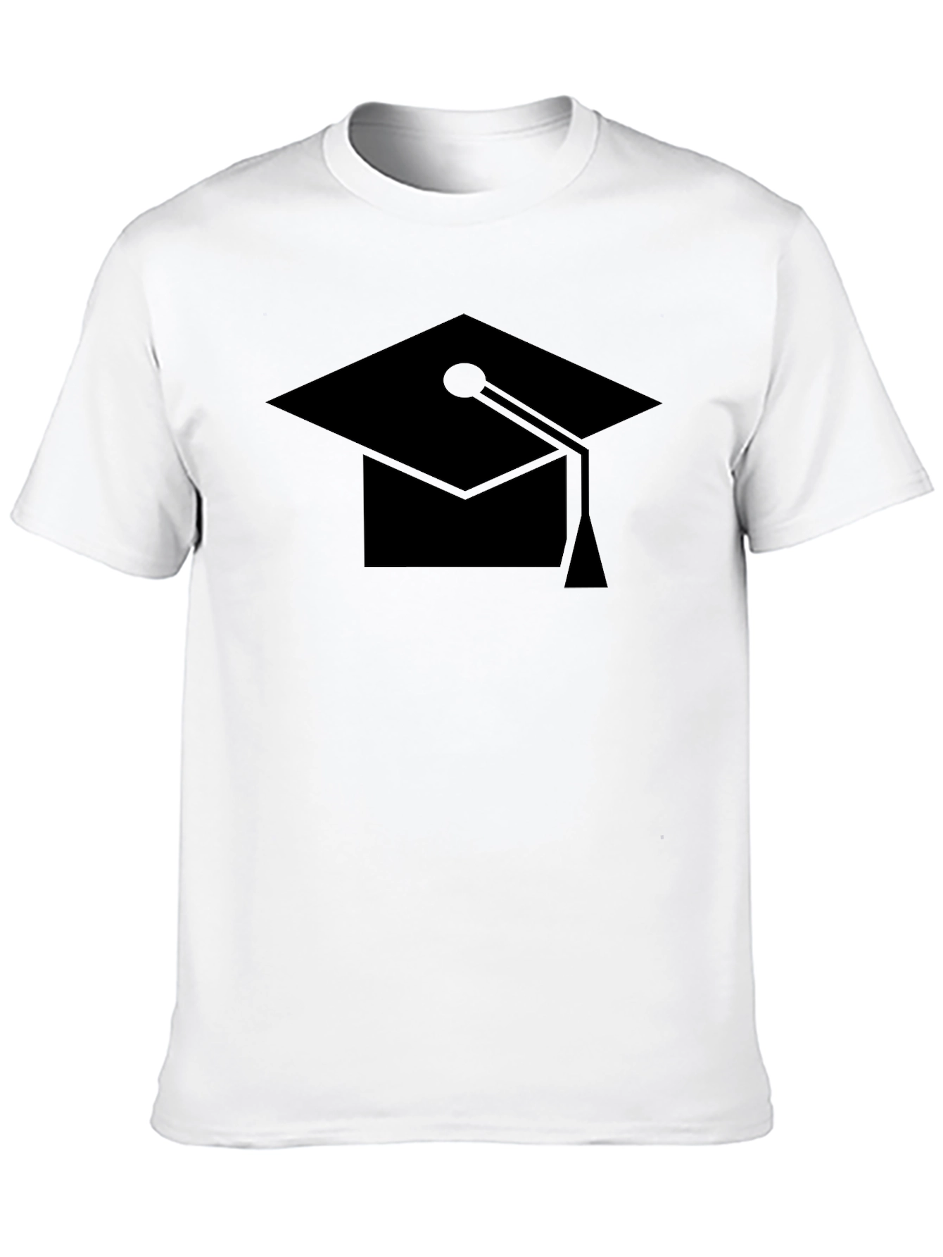 Graduation Cap Black T-Shirt